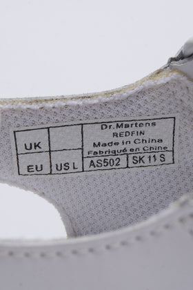 RRP€205 DR. MARTENS Redfin Leather Sandals US8.5 EU40 UK6.5 Slingback Logo gallery photo number 7