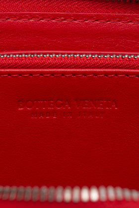 RRP€790 BOTTEGA VENETA Intreccio Leather Clutch Wallet Card Pockets Zip Around gallery photo number 9