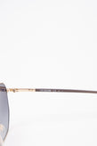 RRP€200 LOVE MOSCHINO MOL028/S Geometric Sunglasses Gradient Lenses Thin Temples gallery photo number 7