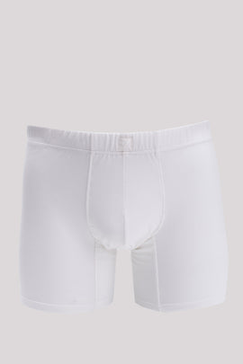 RRP €50 ZEGNA Boxer Trunks US/UK42 EU52 XL White EZ Logo Patch Made in Italy