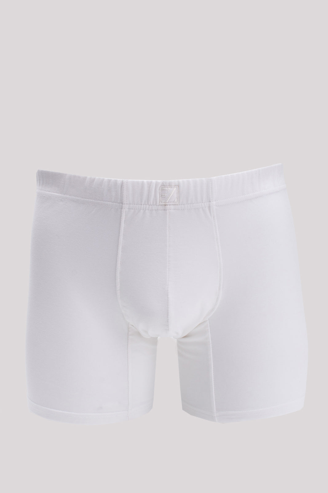 RRP €50 ZEGNA Boxer Trunks US/UK42 EU52 XL White EZ Logo Patch Made in Italy gallery main photo