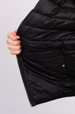 JOHN RICHMOND Quilted Jacket US38 IT48 M Padded Logo Print Full Zip Hooded gallery photo number 8