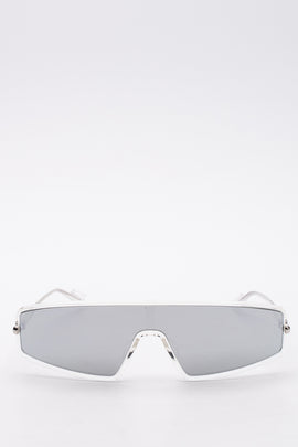 RRP€400 DIOR HOMME DIORMERCURE Slim Shield Sunglasses Mirrored Lenses CD Logo