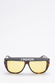 RRP€400 DIOR DIORCLUB2 Flat Top Sunglasses Tinted Removable Visor 'J'ADIOR' gallery photo number 2