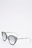 RRP€380 JIMMY CHOO DHELIA/S Round Butterfly Sunglasses Gradient Made in Italy gallery photo number 2