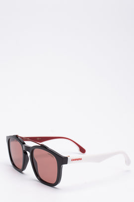 RRP €135 CARRERA 1011/S Pilot Sunglasses UV Protect Double Bridge Pink Lenses