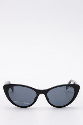 RRP€190 MARC JACOBS MARC 425/S Cat Eye Sunglasses Mirrored