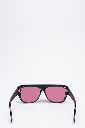 RRP€400 DIOR DIORCLUB2 Flat Top Sunglasses Detachable Visor 'J'ADIOR' Pink Lens gallery photo number 5