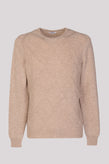 RRP€510 MALO Cashmere & Wool Jumper Size M Thin Argyle Pattern Melange Effect gallery photo number 2