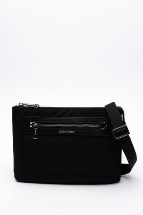 CALVIN KLEIN Crossbody Bag REPREVE Recycled Fabric Adjustable Strap Zipped gallery photo number 1