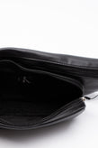 CALVIN KLEIN JEANS Recycled PU Leather Waist Bag Soft Sculpted Logo Zipped gallery photo number 9