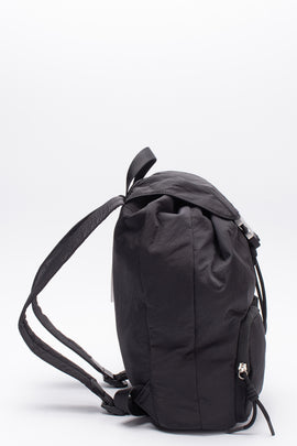 CALVIN KLEIN JEANS Flap Backpack Logo Front Pockets Adjustable Strap Drawstring