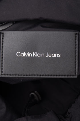 CALVIN KLEIN JEANS Flap Backpack Logo Front Pockets Adjustable Strap Drawstring gallery photo number 7