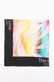 CALVIN KLEIN JEANS Bandana Pride Square Scarf One Size Tie Dye 'THIS IS LOVE' gallery photo number 2