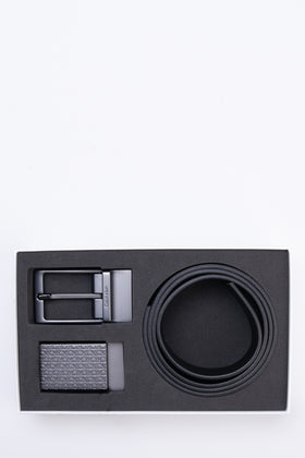 CALVIN KLEIN Leather Belt Size 90/36 Adjustable Detachable Blank Buckle Logo gallery photo number 1