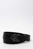 CALVIN KLEIN JEANS Recycled PU Leather Belt 90/36 Bonded Leather Logo Buckle gallery photo number 1