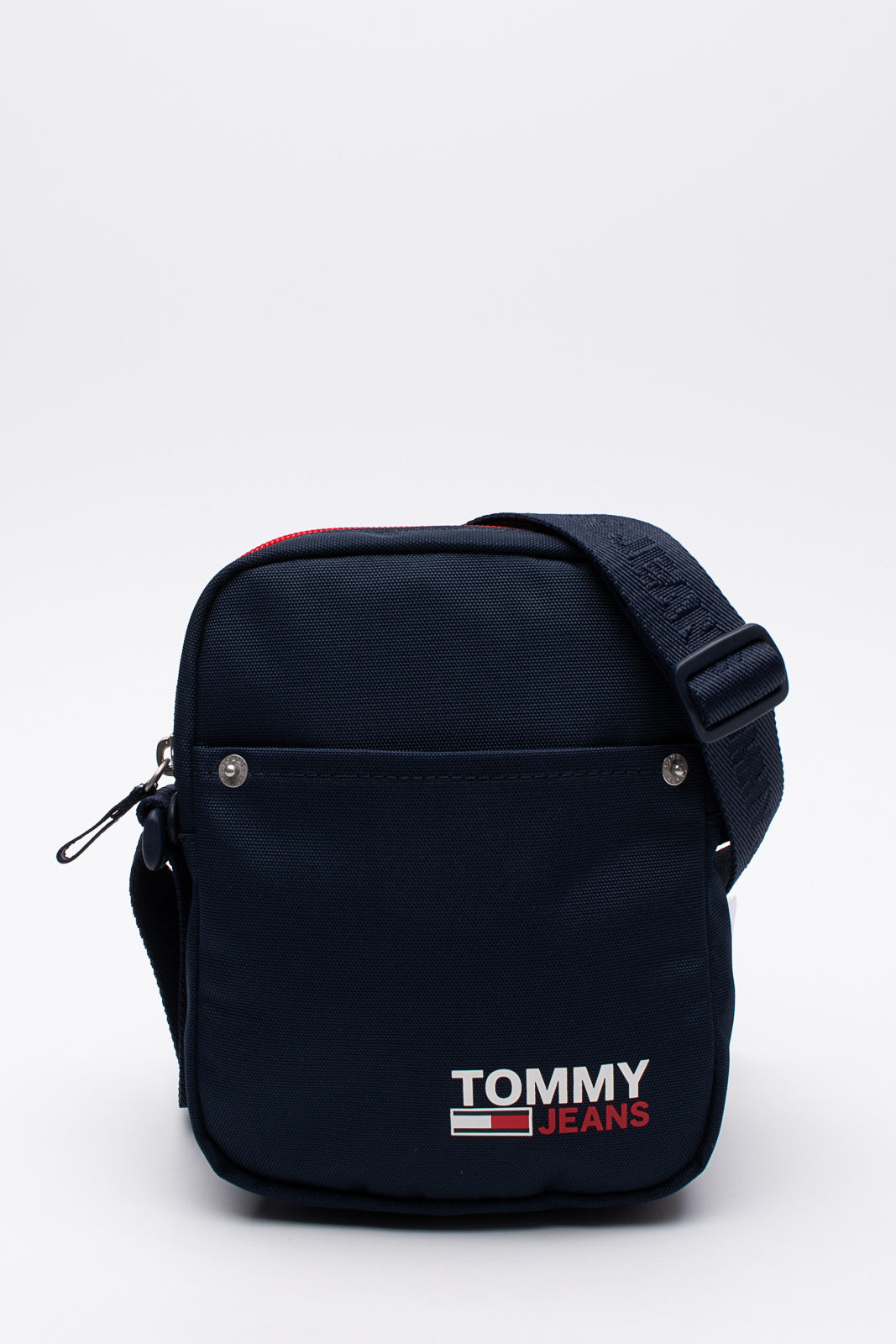 TOMMY JEANS Crossbody Bag Recycled Fabric Glued Logo Adjustable Strap Zipped gallery main photo