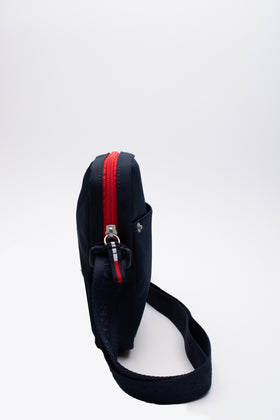 TOMMY JEANS Crossbody Bag Recycled Fabric Glued Logo Adjustable Strap Zipped gallery photo number 2