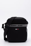 TOMMY JEANS Crossbody Bag Zipped Coated Logo Structured Adjustable Strap gallery photo number 1