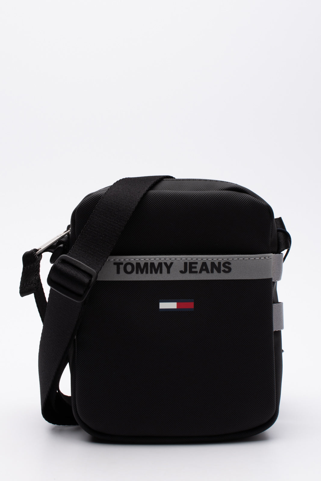 TOMMY JEANS Crossbody Bag Zipped Coated Logo Structured Adjustable Strap gallery main photo