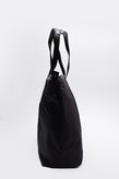 TOMMY JEANS Tote Bag Large Recycled Fabric Logo Patch Lightly Padded Zipped gallery photo number 2