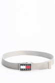 TOMMY JEANS Woven Web Belt Size 95/38 Wide Adjustable Logo Autogrip Buckle gallery photo number 2