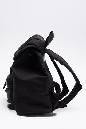 TOMMY JEANS Flap Backpack Recycled Fabric Adjustable Straps Drawstring Closure gallery photo number 2