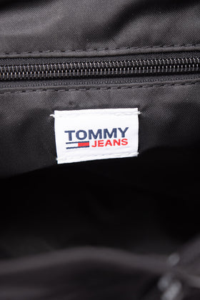 TOMMY JEANS Flap Backpack Recycled Fabric Adjustable Straps Drawstring Closure gallery photo number 7