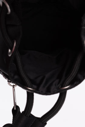 TOMMY JEANS Bucket Shoulder Bag Recycled PU Leather Detachable Strap Clasp Flap gallery photo number 9