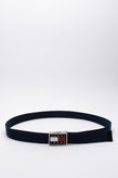 TOMMY JEANS Woven Web Belt Size 100/40 Adjustable Autogrip Logo Buckle gallery photo number 1