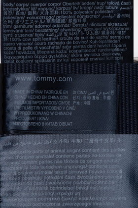 TOMMY JEANS Woven Web Belt Size 100/40 Adjustable Autogrip Logo Buckle gallery photo number 5