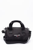 TOMMY JEANS Barrel Bag Recycled Fabric Detachable Strap Zipped Slouchy Design gallery photo number 1