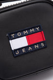 TOMMY JEANS Mini Crossbody Bag PU Leather Coating Logo Patch Top Handle Zipped gallery photo number 5