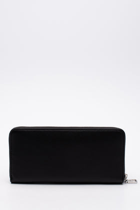 CALVIN KLEIN JEANS Sculpted Zip Around Clutch Wallet PU Leather Logo Card Pocket gallery photo number 3