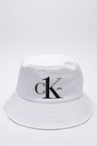 CALVIN KLEIN Bucket Hat One Size Mesh Lining Coated Logo Two Tone gallery photo number 1