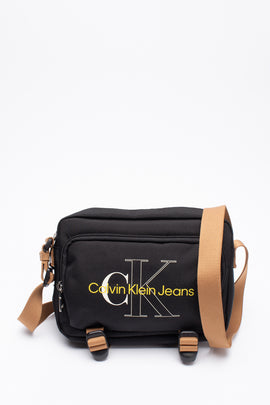 CALVIN KLEIN JEANS Crossbody Bag Sports Design Recycled Fabric Adjustable Strap