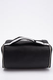 CALVIN KLEIN JEANS Travel Cosmetic Bag PU Leather Foldable Top Handle Logo gallery photo number 3