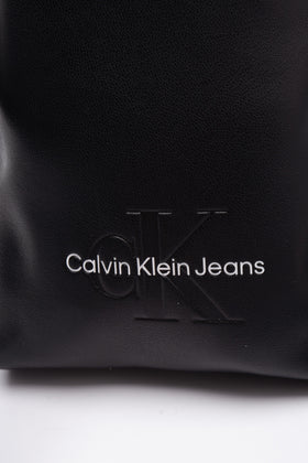 CALVIN KLEIN JEANS Crossbody Phone Bag Soft PU Leather Monogram Adjustable Strap gallery photo number 4