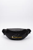 CALVIN KLEIN JEANS Bum Bag Waist Pack Soft PU Leather Coating Logo Front Zipped gallery photo number 1