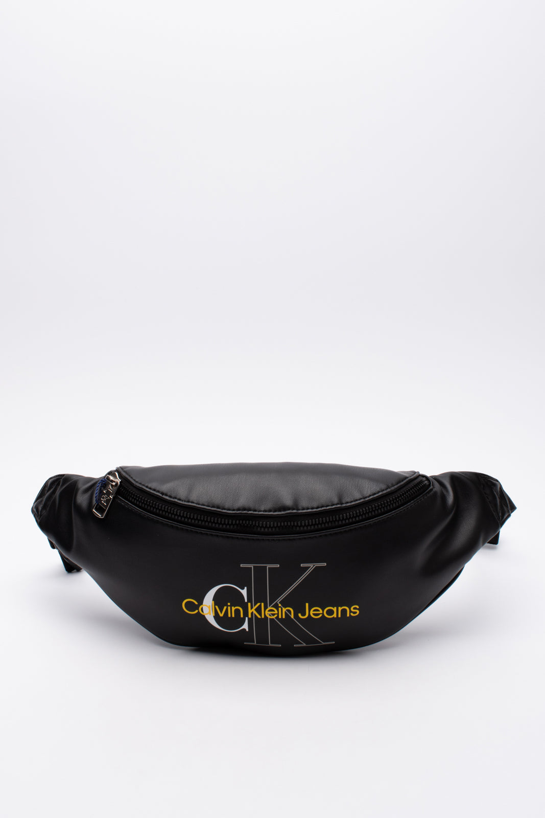 CALVIN KLEIN JEANS Bum Bag Waist Pack Soft PU Leather Coating Logo Front Zipped gallery main photo