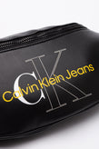 CALVIN KLEIN JEANS Bum Bag Waist Pack Soft PU Leather Coating Logo Front Zipped gallery photo number 6