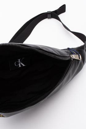 CALVIN KLEIN JEANS Bum Bag Waist Pack Soft PU Leather Coating Logo Front Zipped gallery photo number 7