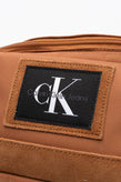 CALVIN KLEIN JEANS Bum Bag Waist Pack Suede Trim CK Logo Details Zip Closure gallery photo number 6