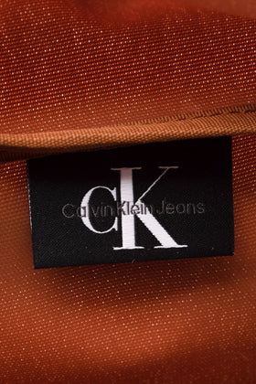 CALVIN KLEIN JEANS Bum Bag Waist Pack Suede Trim CK Logo Details Zip Closure gallery photo number 8