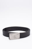 CALVIN KLEIN JEANS Reversible Leather Belt Size 105/42 Light Aged Blank Buckle gallery photo number 2
