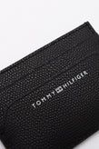 TOMMY HILFIGER Grainy Leather Business Card Holder Mini Wallet RFID Blocking gallery photo number 7