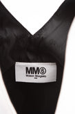 RRP €340 MM6 MAISON MARGIELA Japanese Round Hobo Bag PU Leather Coating Slouchy gallery photo number 8