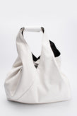 RRP €350 MM6 MAISON MARGIELA Tote Bag Large PU Leather Slouchy Open Top gallery photo number 1