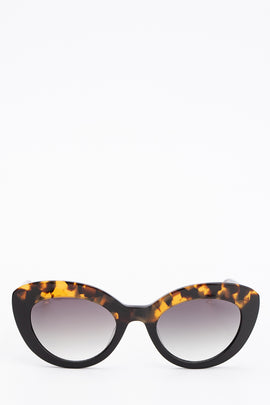 RRP€229 BORBONESE 7105 Cat Eye Sunglasses HANDMADE Tortoiseshell Anti-Reflective