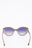 RRP€229 BORBONESE 7105 Cat Eye Sunglasses HANDMADE Anti-Reflective Gradient gallery photo number 4